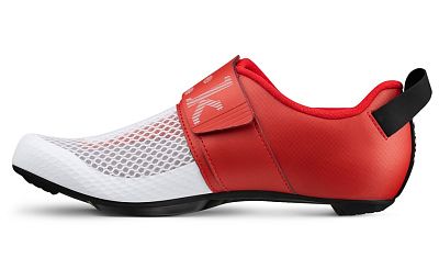 Превью  Велоботинки для триатлона FIZIK Transiro Hydra White/Metallic Red